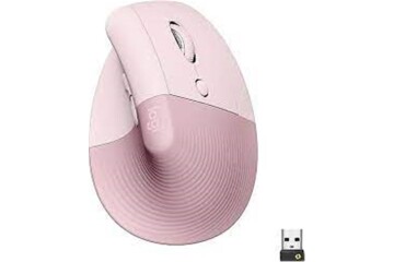 Logitech 910-006478 Lift Kablosuz Ergonomik Dikey Rose Mouse