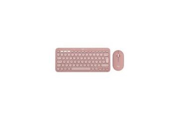Logitech 920-012247 Pebble 2 Combo Pembe Kablosuz Klavye Mouse Seti