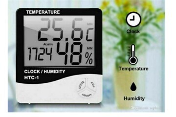 Lotus LTS-3273 Clock  Dijital Nem ve Sıcaklık Ölçer Saat