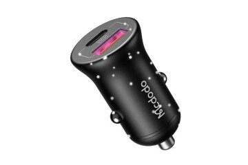 MCDODO CC-2680 45W PD 1xUSB 1xType-C Araç Şarj Cihazı - Siyah