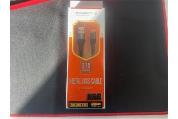 Megatech Data Kablosu Hasır 3.1 Amper İOS Gri