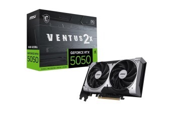 Msı GeForce RTX5050 Ventus 2X OC 8G 8GB GDDR6 128 Bit DLSS 4 Ekran Kartı