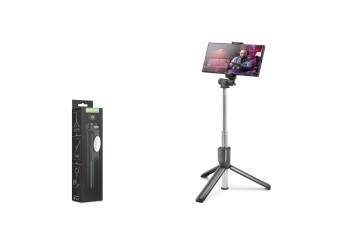 Nodar Nd1041 Tripod Selfie Çubuğu - Bluetooth 5.0 Uzaktan Kumandalı 100Cm Siyah