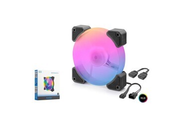 Nodar Nd2661 Kasa Fanı Argb 12Cm Siyah