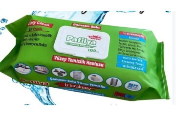 Pafilya Çamaşır Sulu  Yüzey Temizlik Havlusu 102 li (İz Bırakmaz)(Seramik-Cam-Banyo-Wc-Granit)