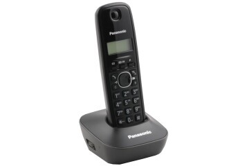 Panasonic KX-TG1611 Siyah Telsiz Dect Telefon 50 Rehber