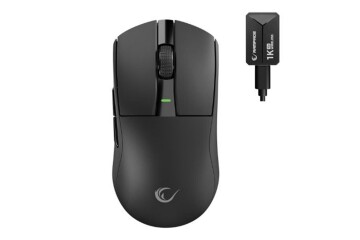 Rampage ZENITH BT+Wired+2.4G Siyah Kablosuz PAW3395 52833 MCU Gaming Oyuncu Mouse