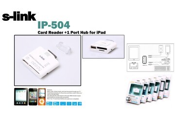 S-link IP-504 Ipad 5in1 Kart Okuyucu