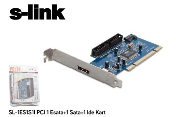 S-link SL-1ES1S1 1Esata+1sata+1ıde Pcı Kart
