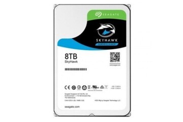 Seagate 8TB ST8000VX010 256 MB Önbellek 5400 RPM 3.5 7-24 Güvenlik (Koyuncu Distribitör Ürünü)