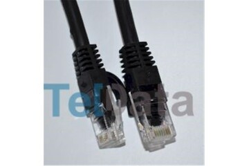 Teldata TLD-300S Cat6 3MT Siyah Utp Patch Kablo