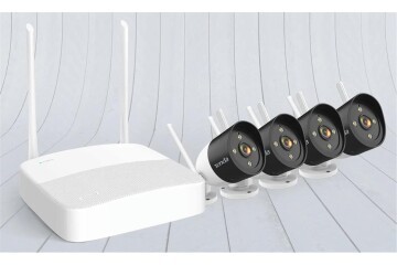 Tenda K4W-3TC 4 Kanal NVR Kayıt Cİhazı + 4 Adet Outdor Ip Wifi Bullet Kamera Set