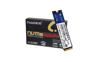TwinMOS 512GB M.2 PCIe Gen3 NVMe SSD (3600-3250Mb-s) NVME512GB2280AP TLC 3DNAND Ssd