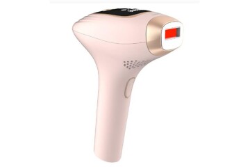 Umie IPL99 Pembe 3 Başlık 9 Hız Kademeli IPL Lazer Epilasyon Cihazı 1 Milyon Atım Buzlu Quartz Tüp