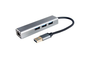 Vcom DH312A Usb 3.0 To USB3.0-3+RJ45 Çoklayıcı