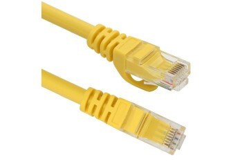Vcom NP611B-Y-2.0 Cat6 2.0MT Sarı Utp Patch Kablo