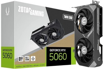 Zotac Geforce RTX5060 8GB GDDR7 128BIT 3xDP-HDMI (GEFORCE RTX 5060 GAMING TWIN EDGE) Ekran Kartı